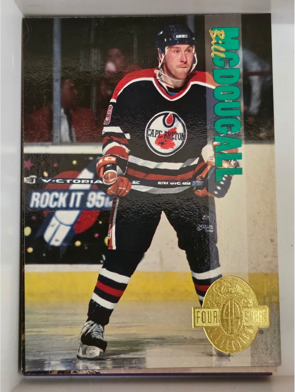 1993 Classic Four Sport #242 Bill McDougall Cape Breton Oilers - Hockey